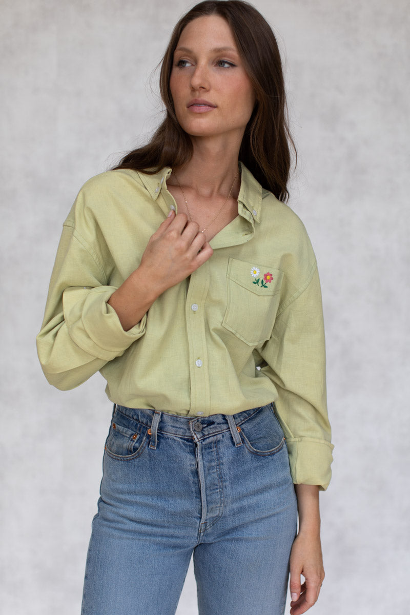 Ryan Shirt - Lemongrass Organic