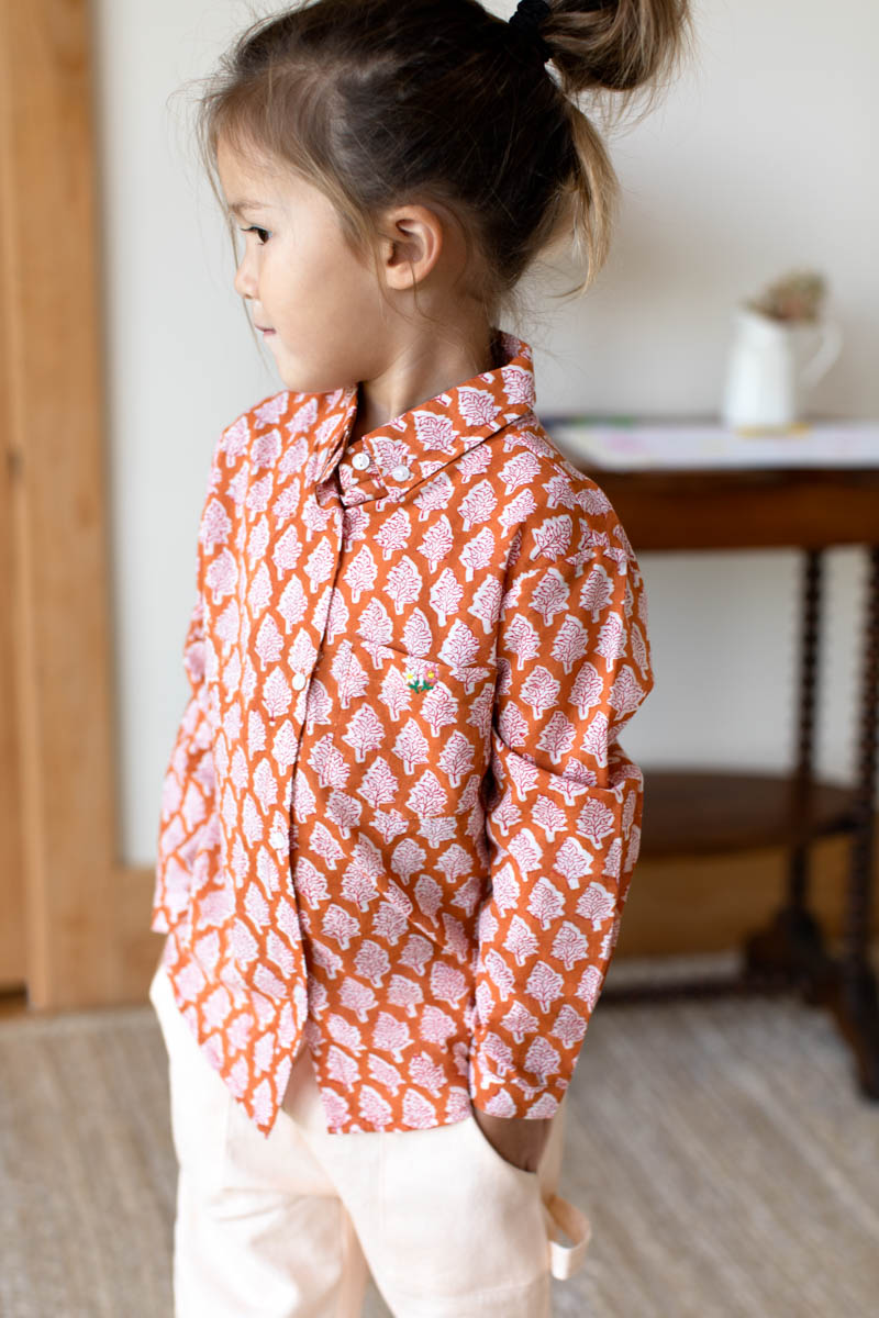 Little Fry Papa's Shirt - Gigi Organic