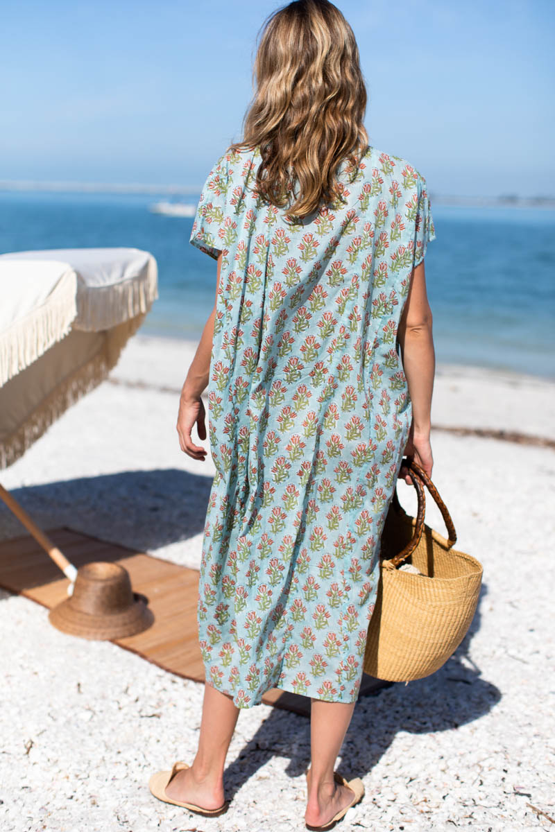 Francina Caftan - Tuesday Flowers Organic