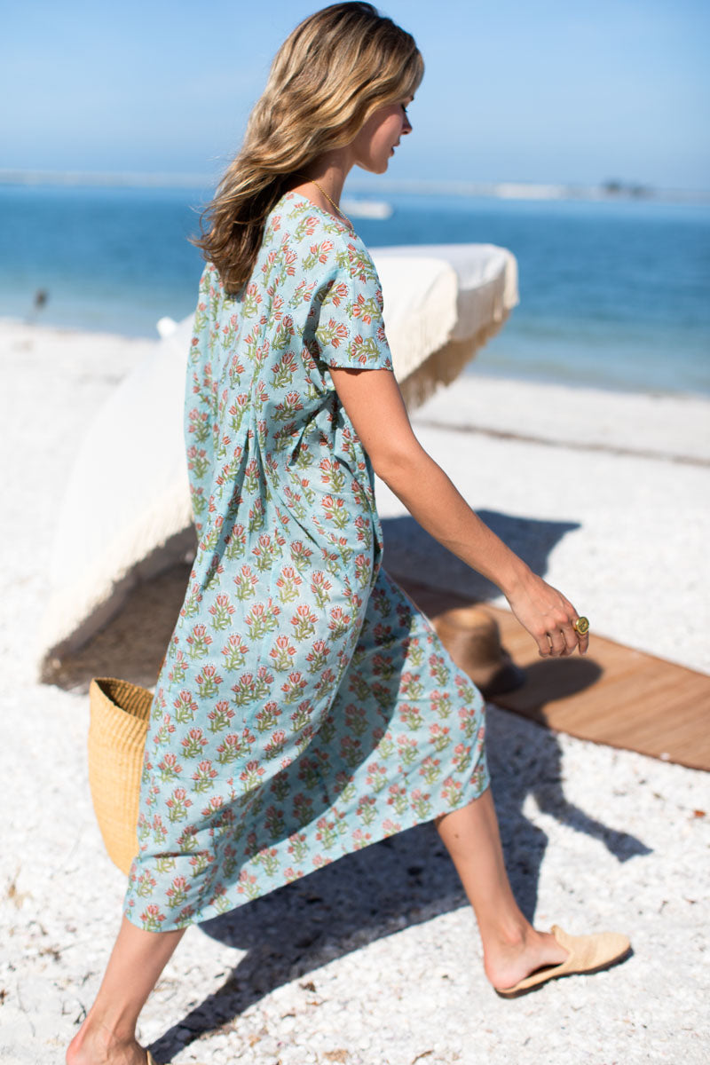 Francina Caftan - Tuesday Flowers Organic