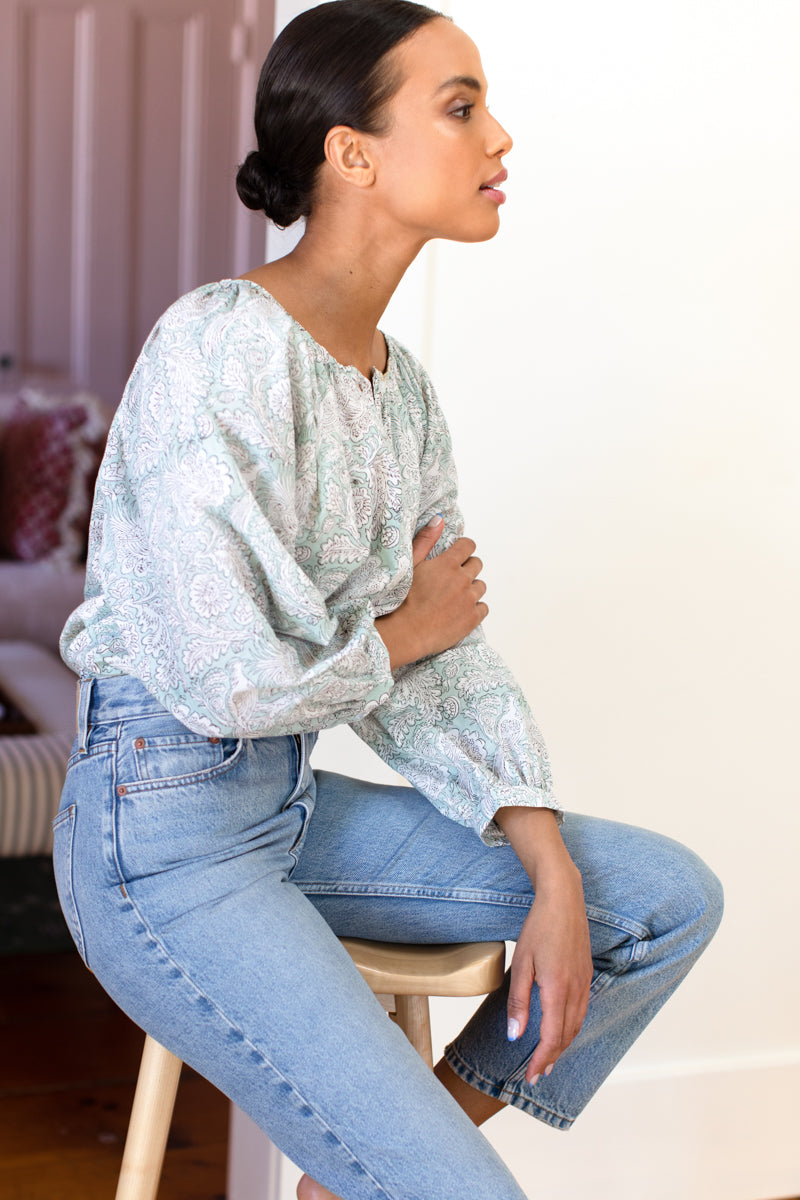 Frances Blouse - Birdsong Garden Organic