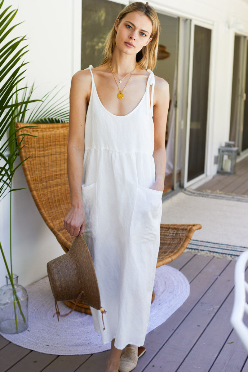 Livia Sundress - Salt Linen - Emerson Fry