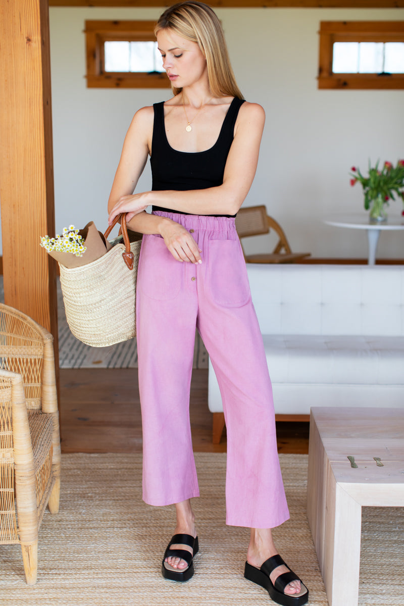 Mama's Easy Pant - Bon Pink Organic