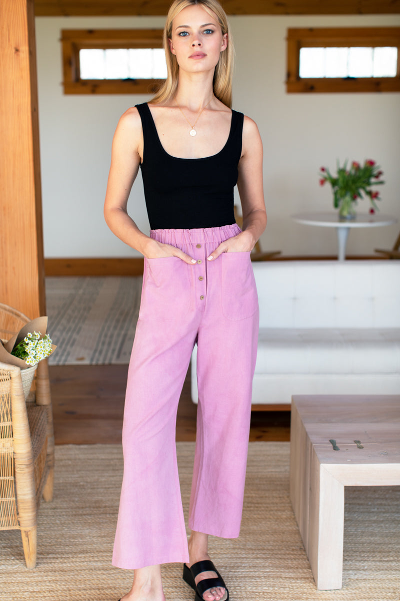 Mama's Easy Pant - Bon Pink Organic