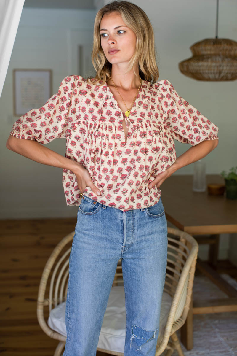 Puff Isla Top - Alma Organic