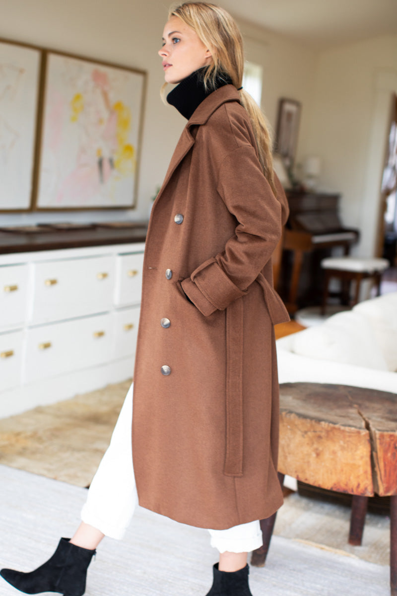 Thompson Coat - DK Camel