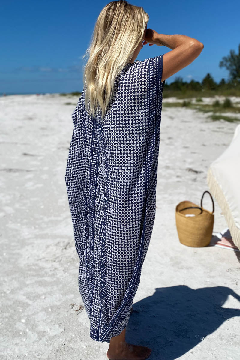 Emerson Caftan - Ink Organic