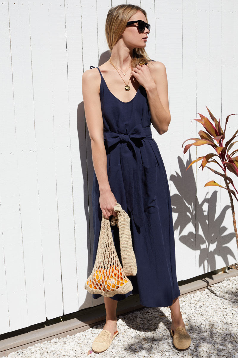 Livia Sundress - Maritime Linen - Emerson Fry