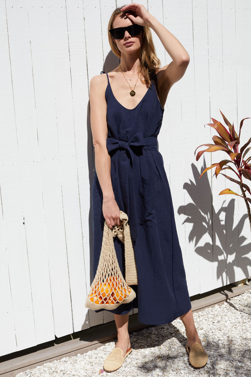 Livia Sundress - Maritime Linen - Emerson Fry