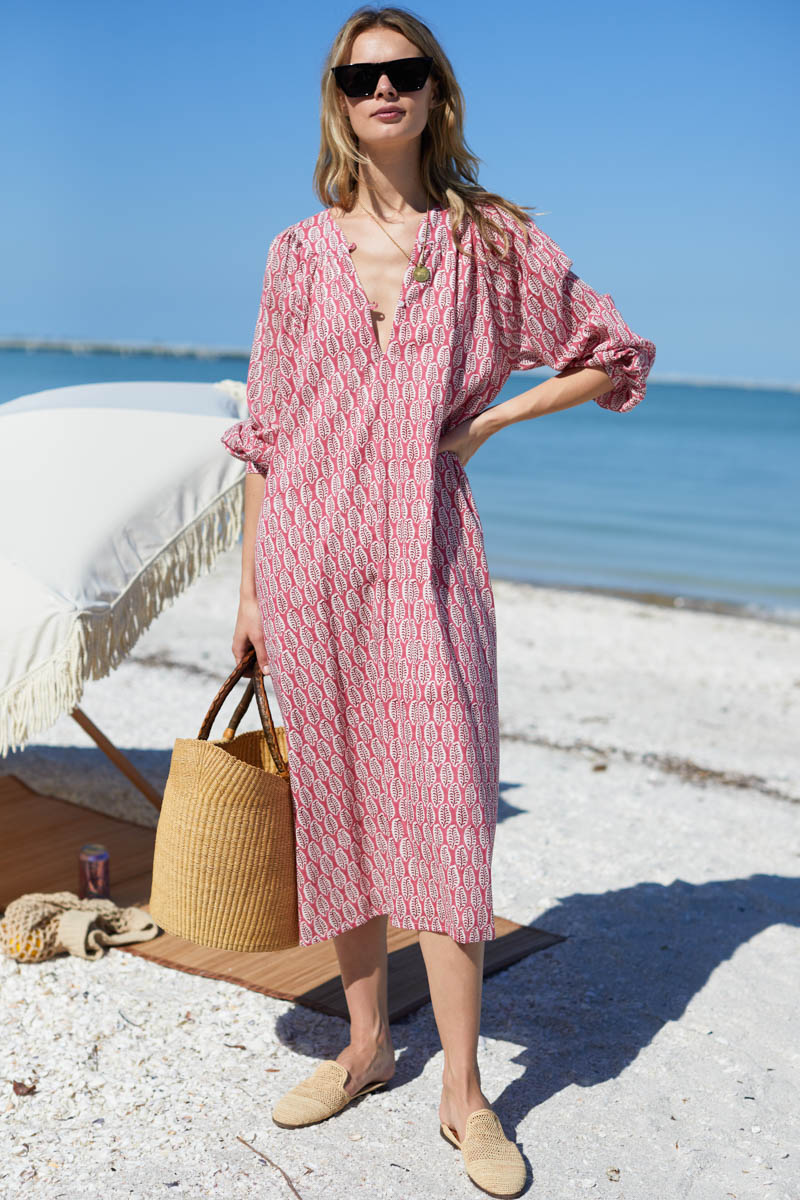 Olympia Caftan - Rosey Organic