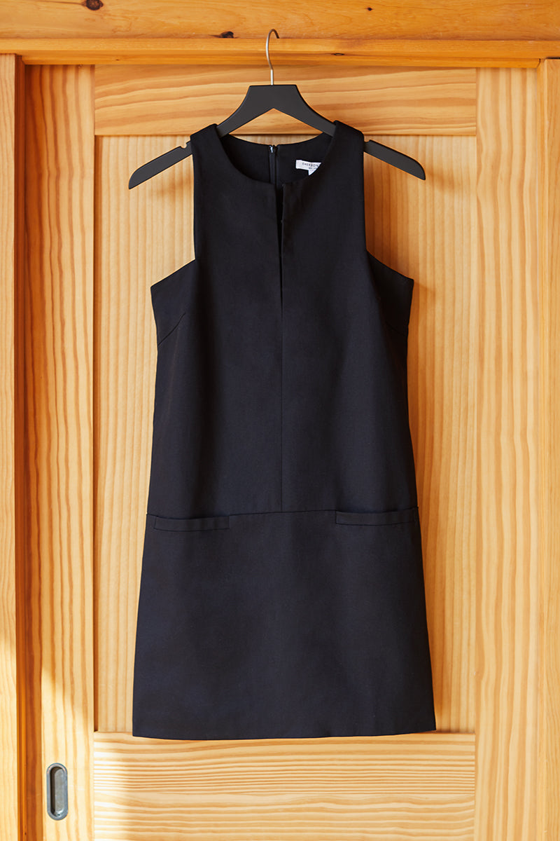 Cut Out Mod Dress - Black