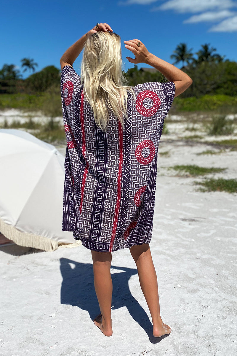 Emerson Short Caftan - Butterfly Organic