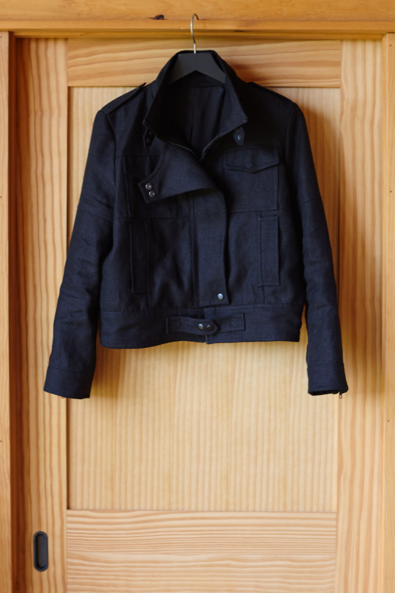 Emerson Moto - Black Linen