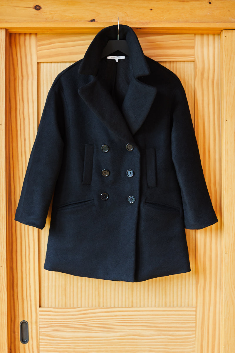 Major Peacoat - Black