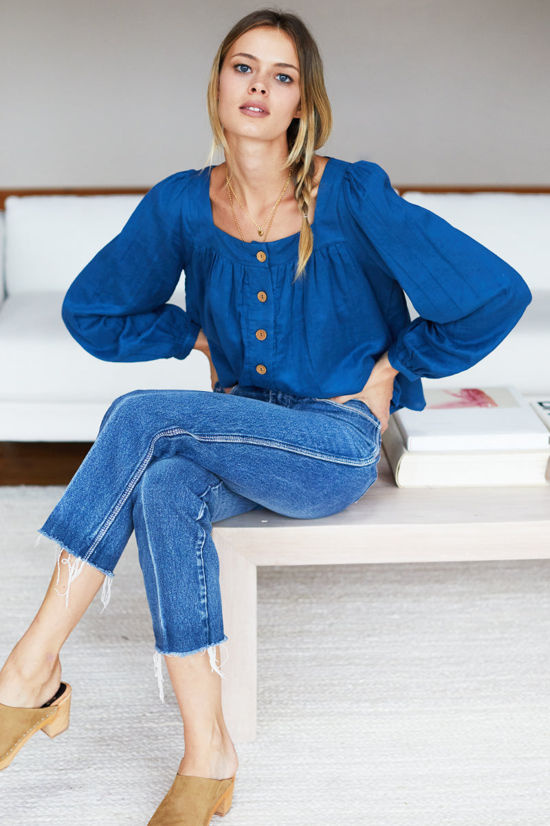 Laurent Blouse - Lapis Organic