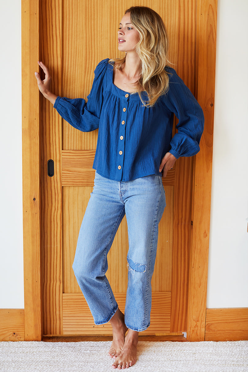 Laurent Blouse - Lapis Organic