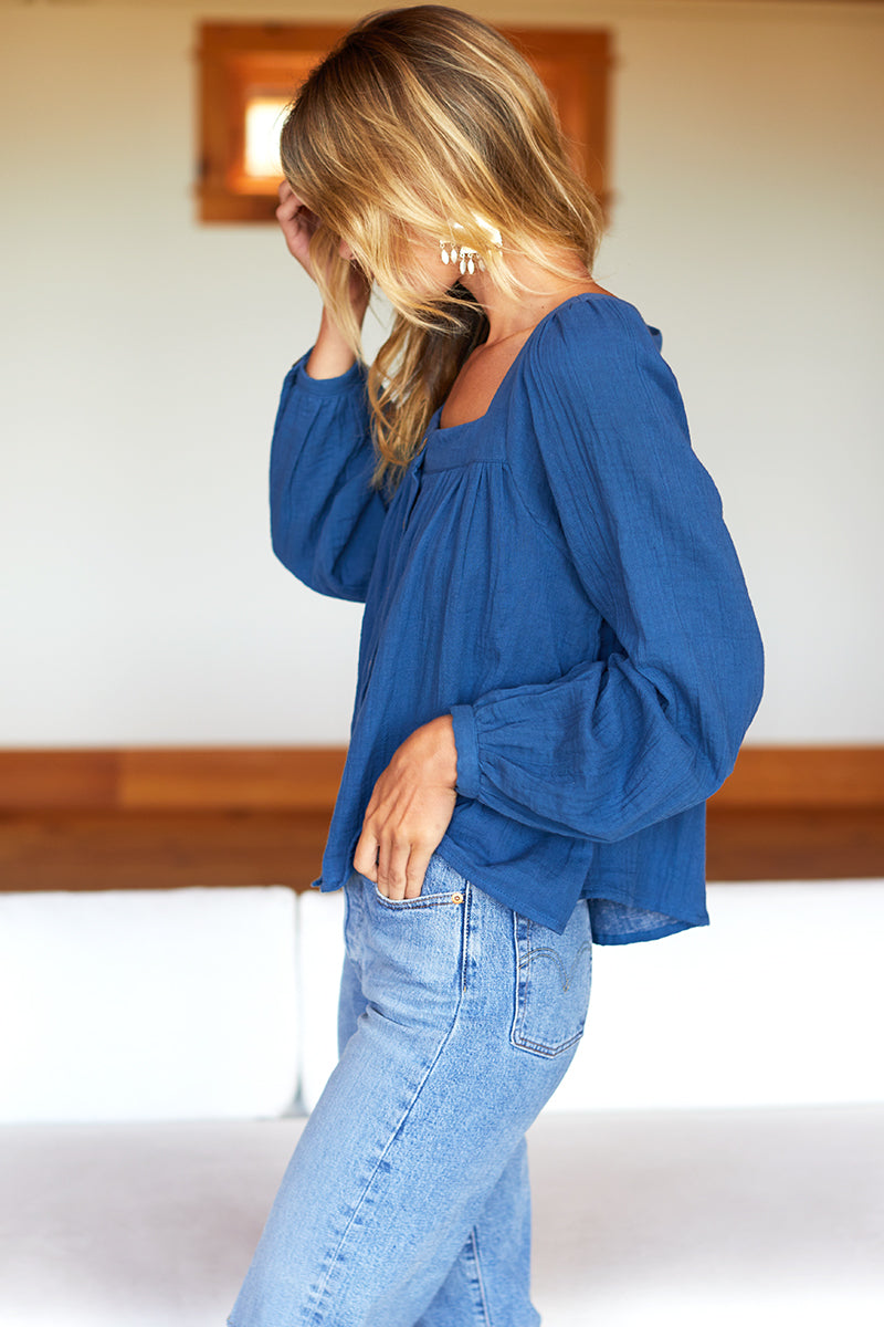 Laurent Blouse - Lapis Organic