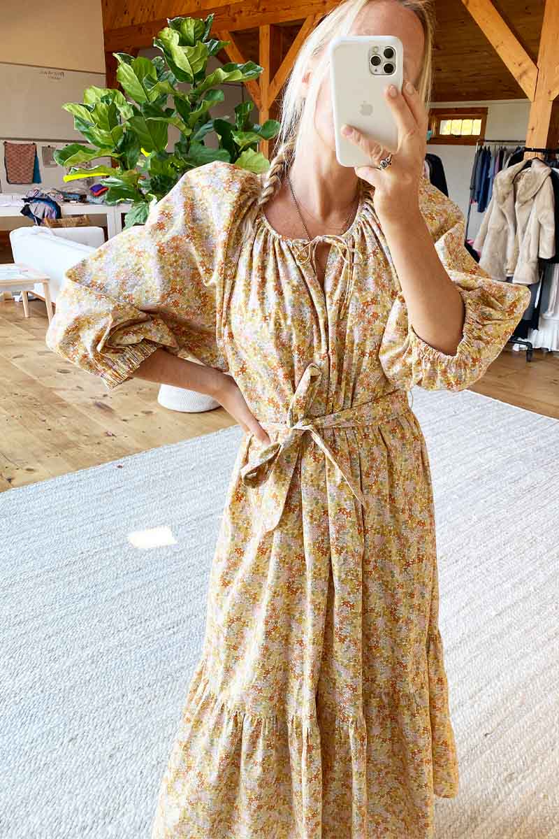 Rakel Long Dress - June Calico