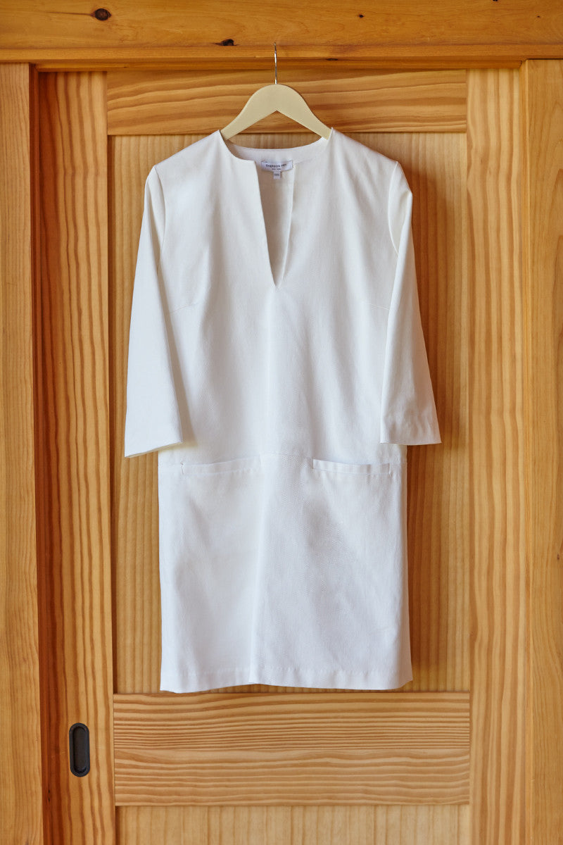 Mod Dress - White