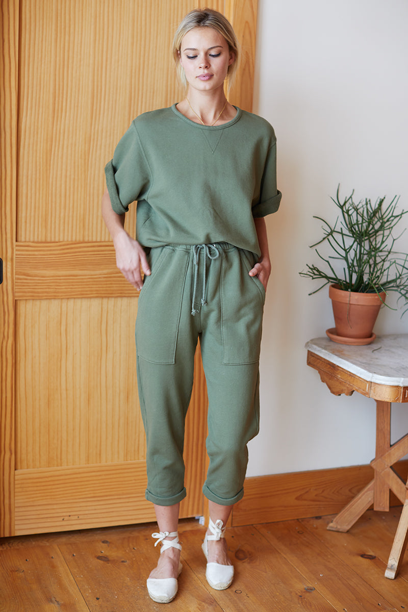 Jogger Pant - Moss Organic