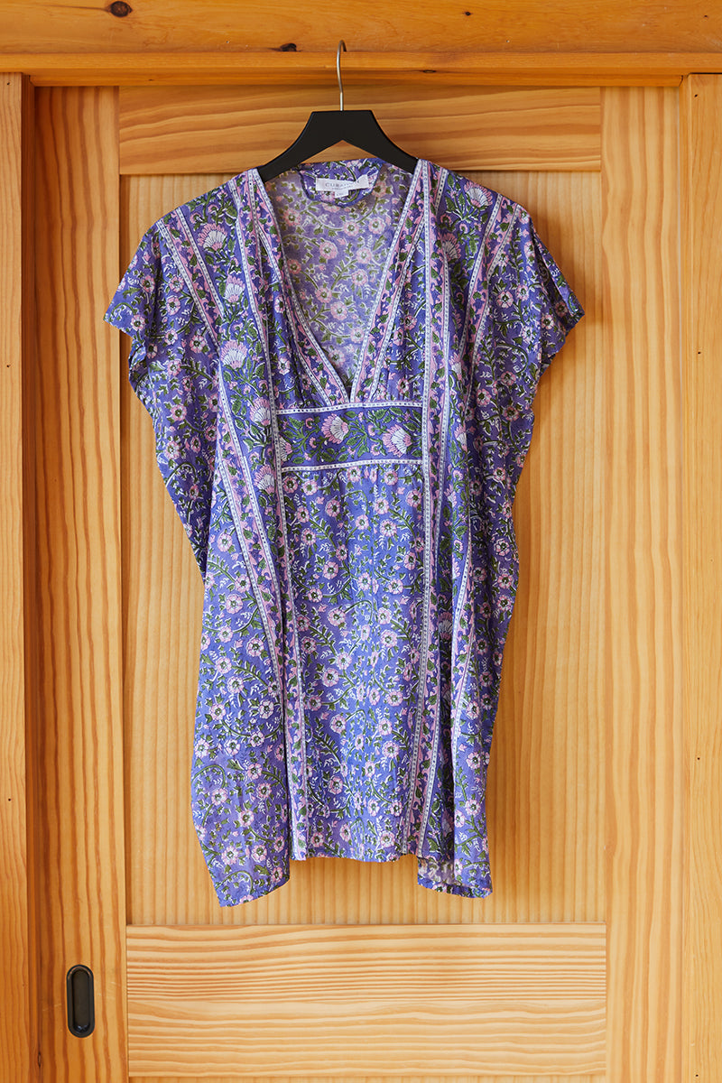 Francina Tunic - Iris Wildflower