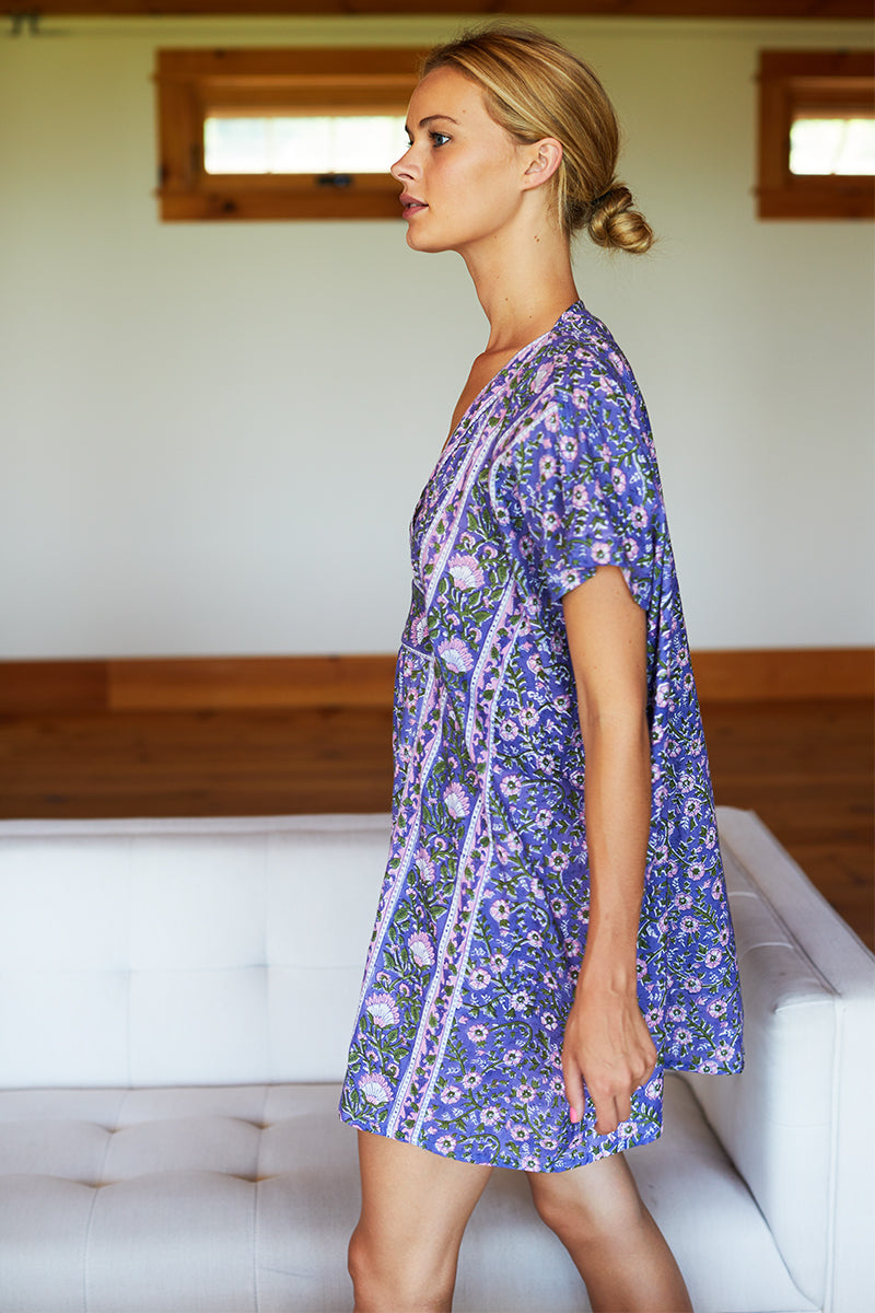 Francina Tunic - Iris Wildflower