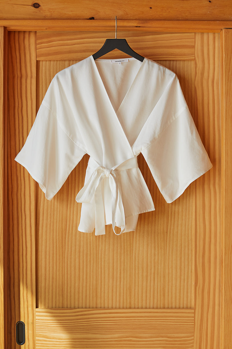 Wrap Top - Ivory