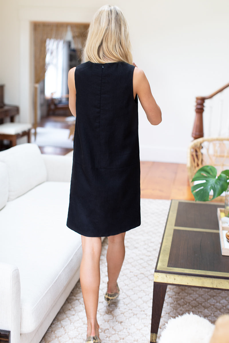 Mod Shift - Black Linen