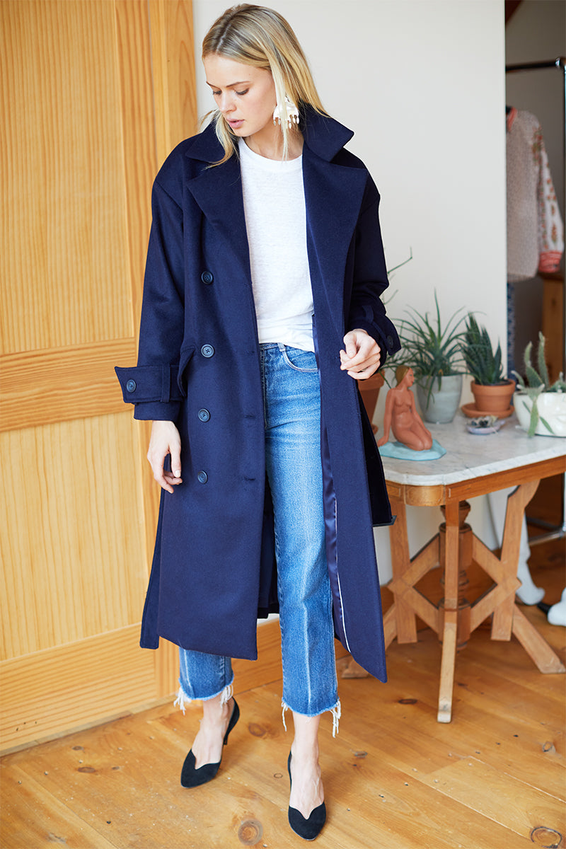 Thompson Coat - Navy