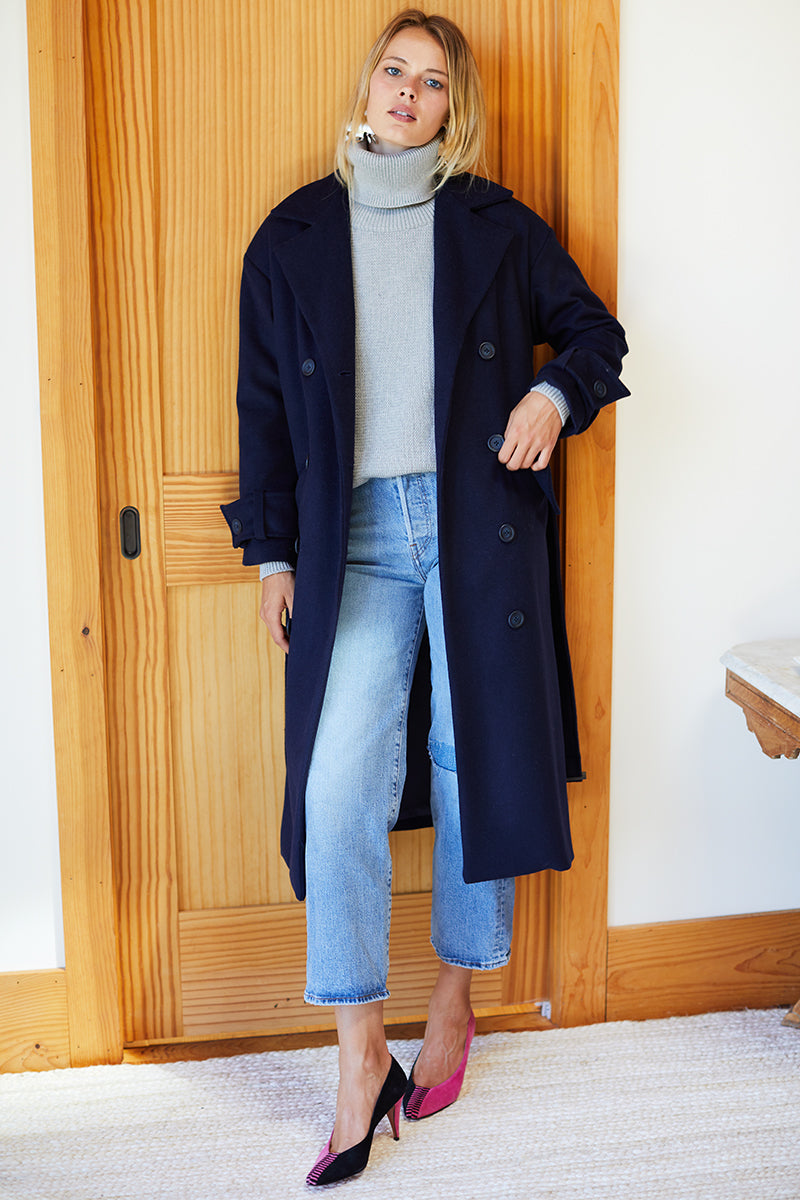 Thompson Coat - Navy