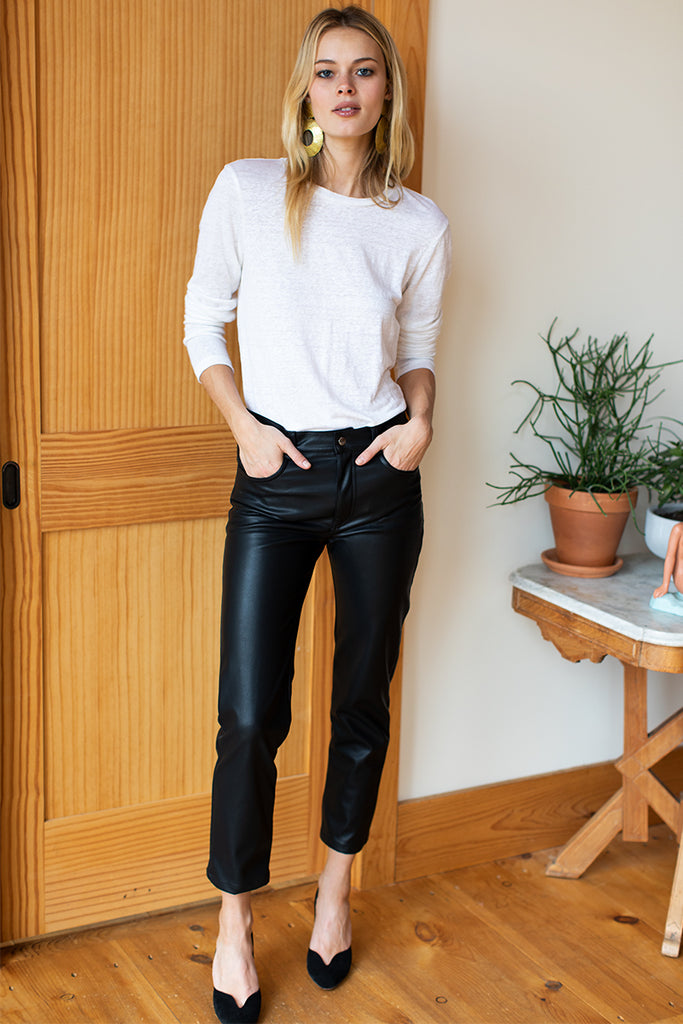 Stella Pant - Vegan Leather - Emerson Fry