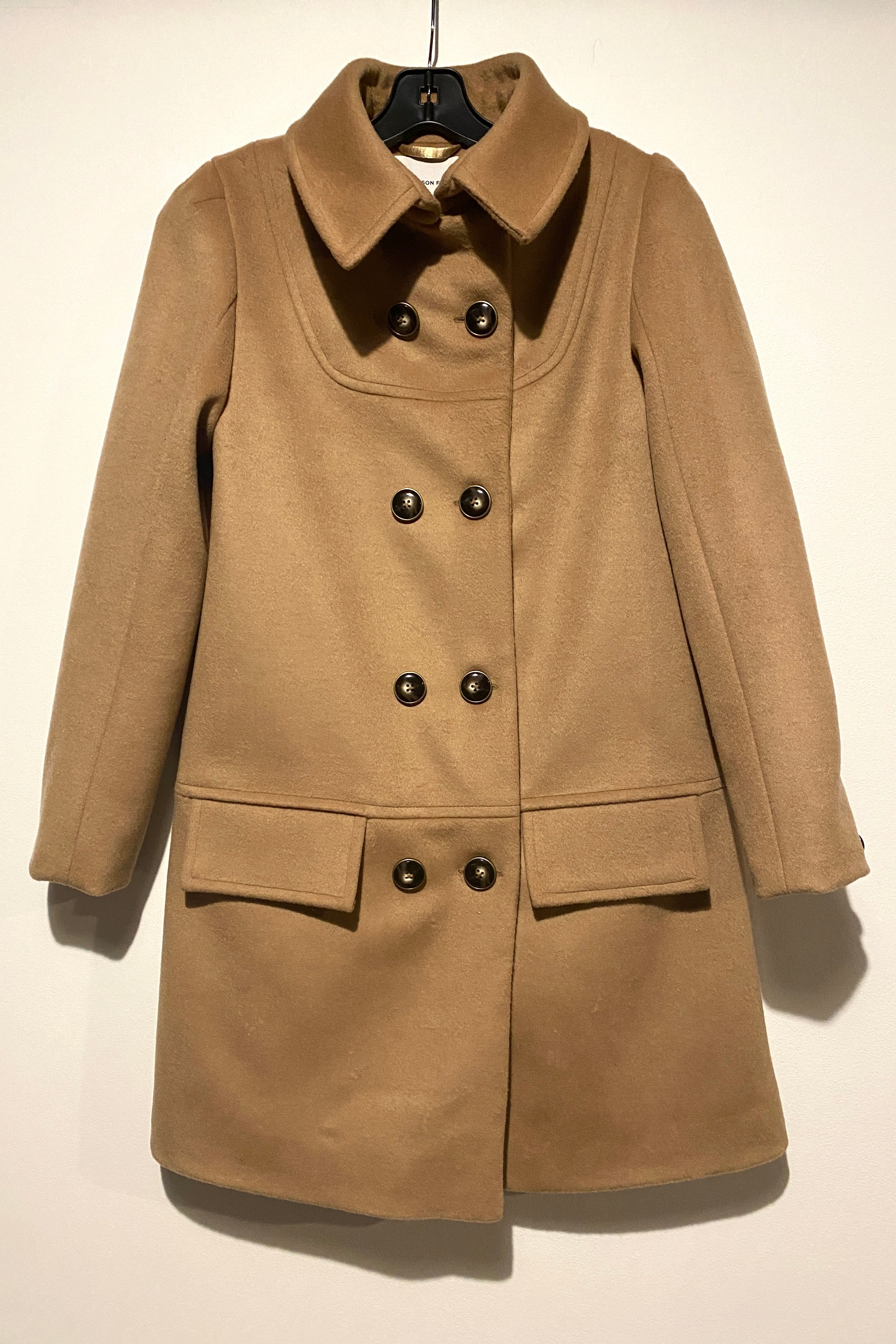 Jules Coat - Camel Wool Cashmere