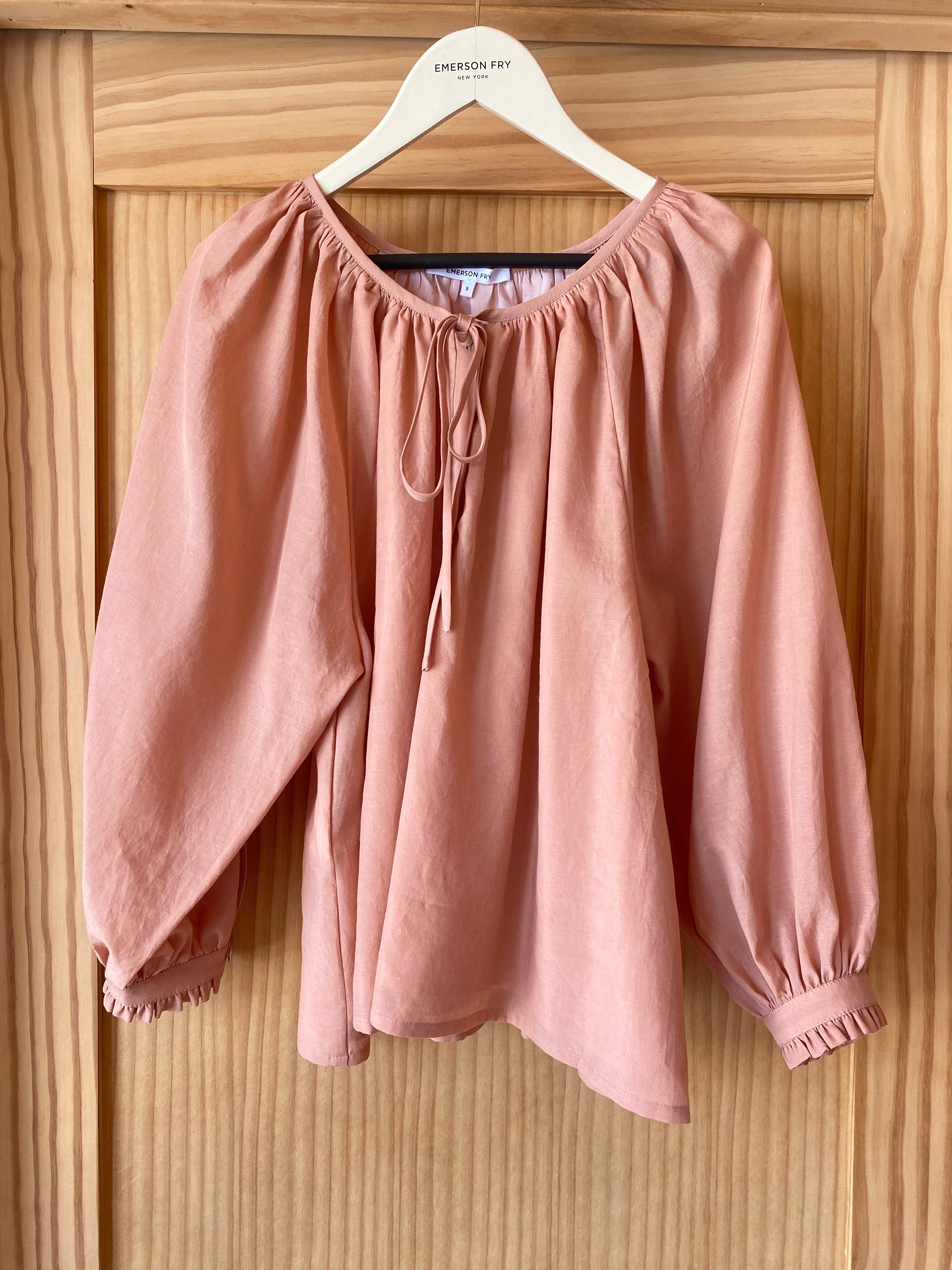 Lucy 2 Blouse - Ballet Pink