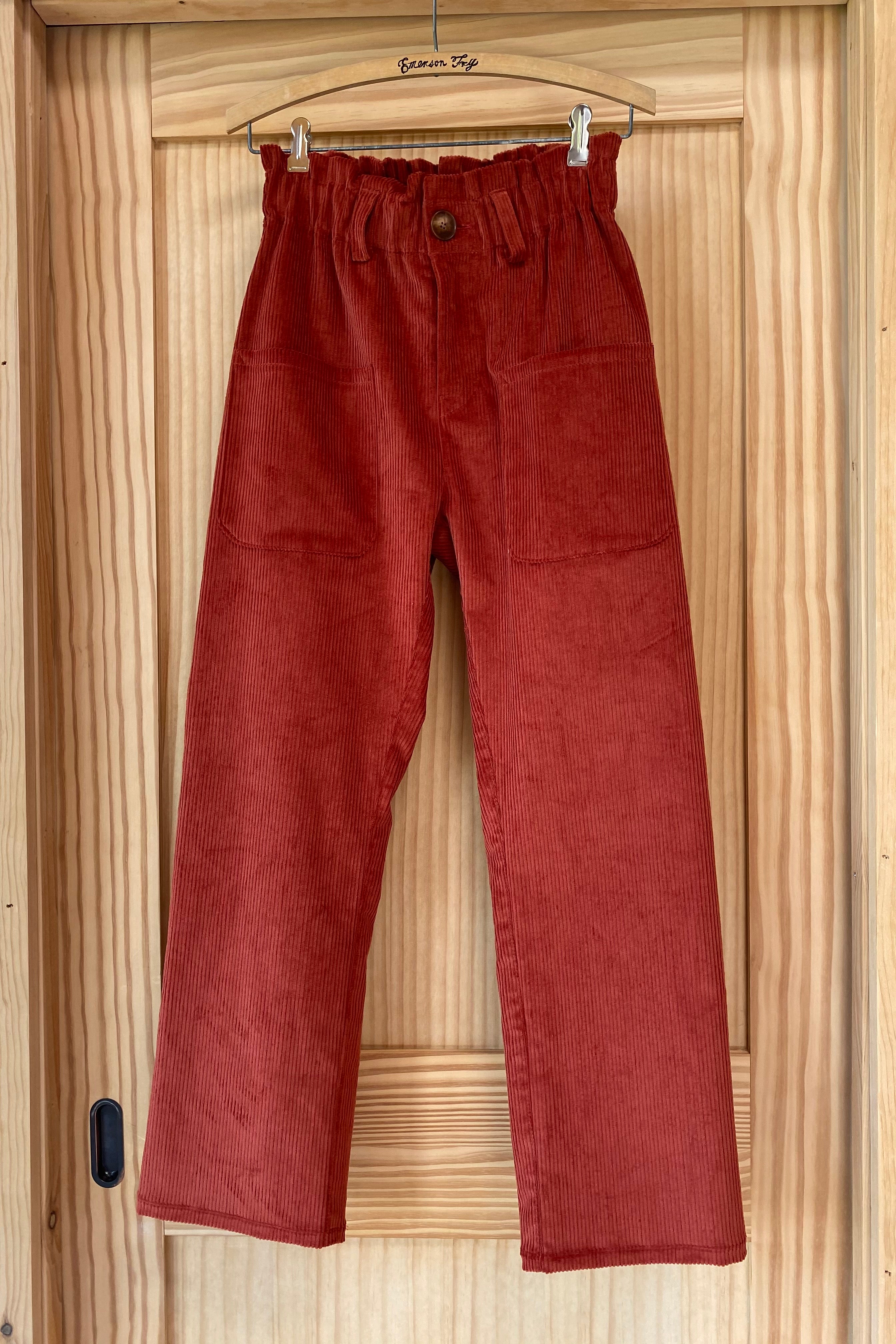 Orchard Pant 2 - Cinnamon Corduroy Organic