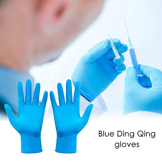 nitrile exam gloves latex free