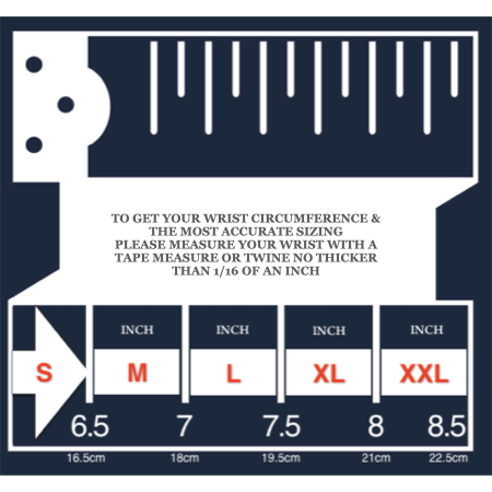 Men sizing guide