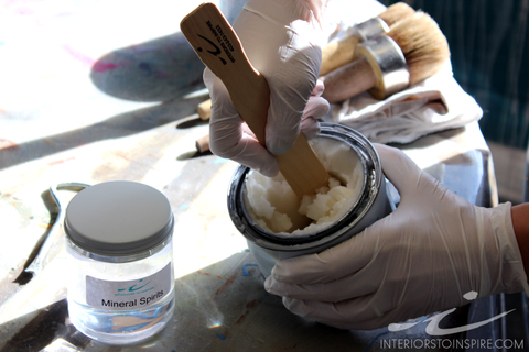 What are Chalk Paint® Waxes and How to Apply Clear Wax — Silk and