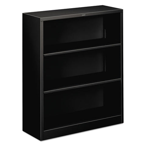 HON Brigade Steel Bookcase | 3 Shelves | 34 1/2"W ...