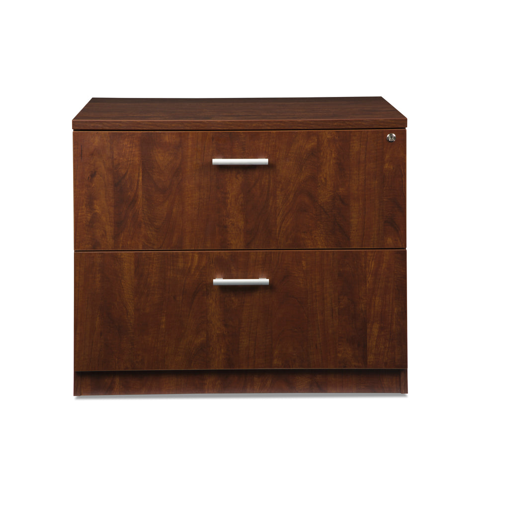 Buy Ofm S Fulcrum Locking 2 Drawer Lateral File Cabinet Cherry