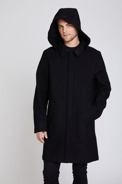 Modern Urban Waterproof Wool Coat | One Man Outerwear