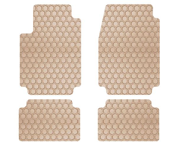 Intro Tech Hexomat All Weather Front And Rear Floor Mats For 1964