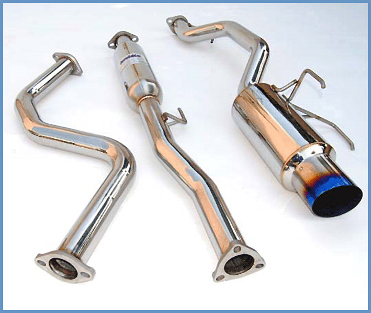 Invidia N1 Cat Back Exhaust For 1992 2000 Honda Civic Ex Sedan Coup Proparts Usa