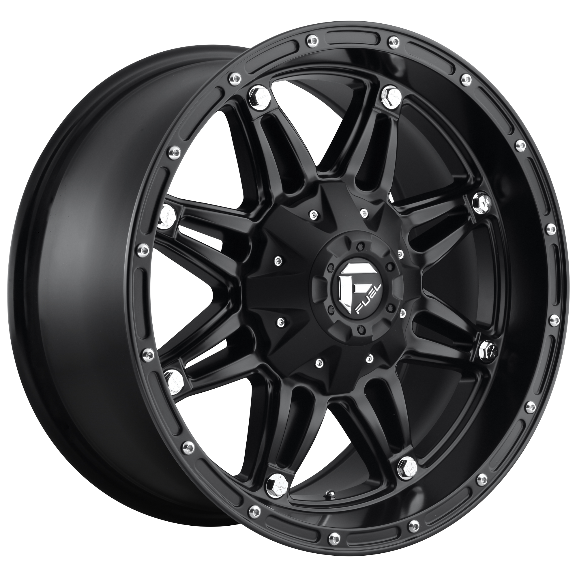 FUEL HOSTAGE MATTE BLACK Wheels for 2007-2018 JEEP WRANGLER UNLIMITED -  ProParts USA