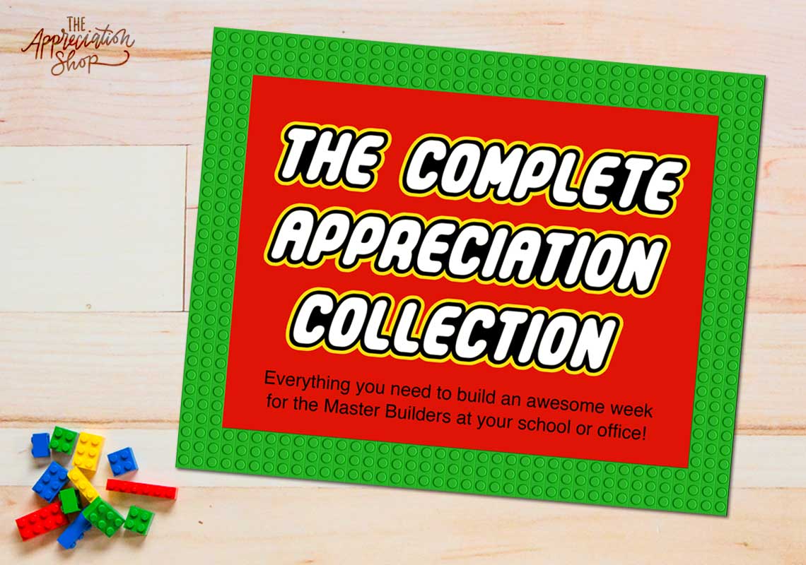 Teacher Appreciation Week Building Blocks Printables Collection The Appreciation Shop