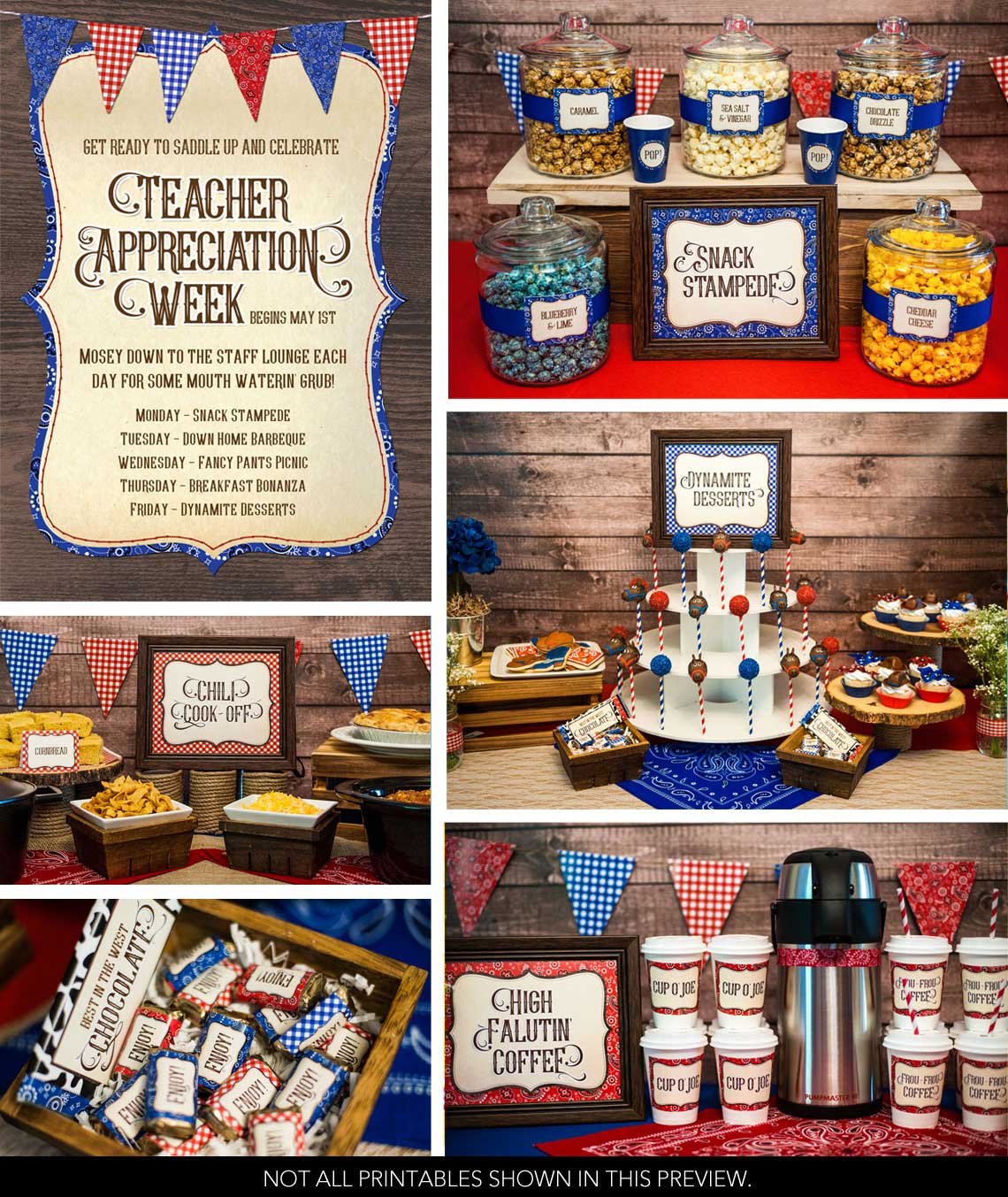 teacher appreciation week ideas themes