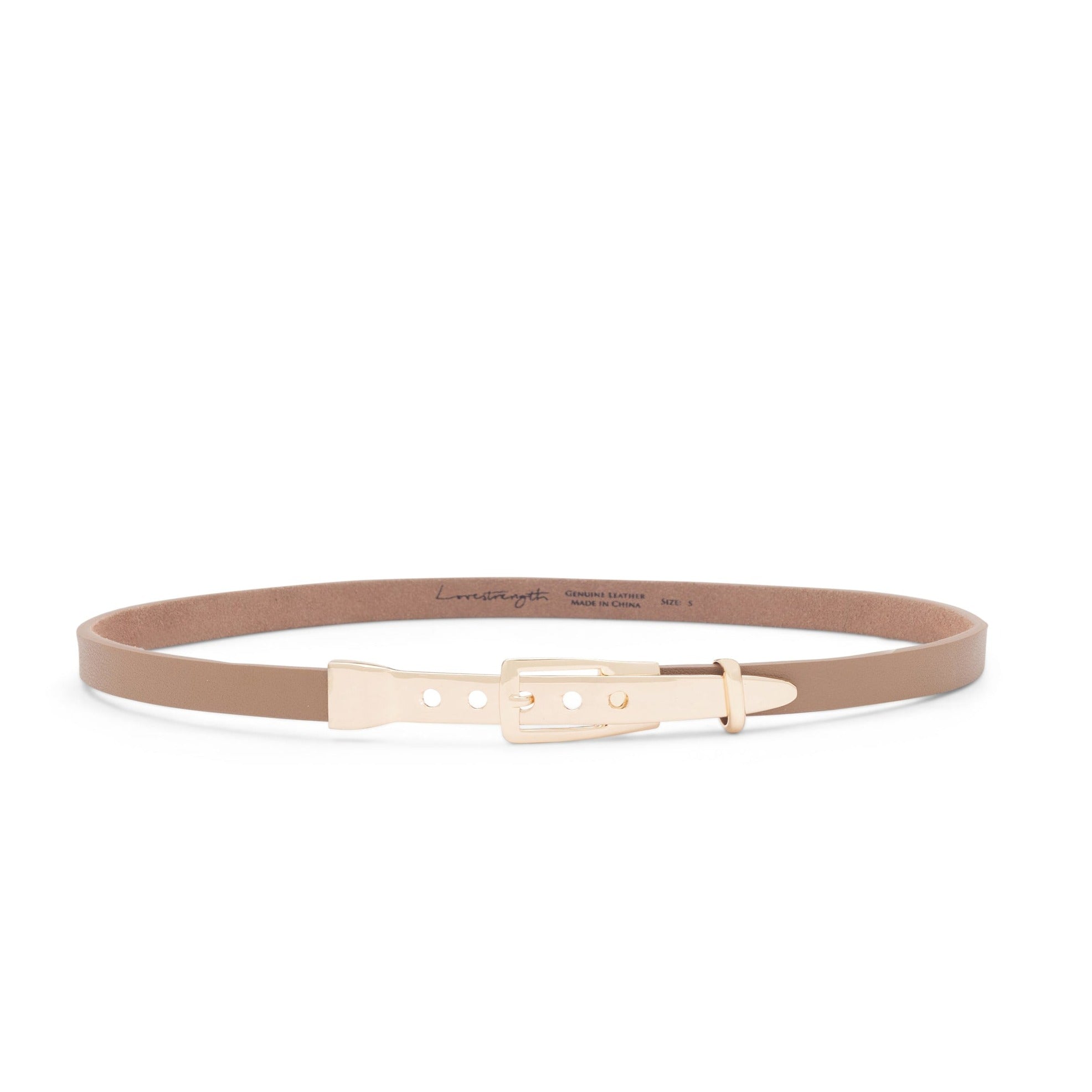 Now:Here Leather Belt, Mocha – LOVESTRENGTH BELTS