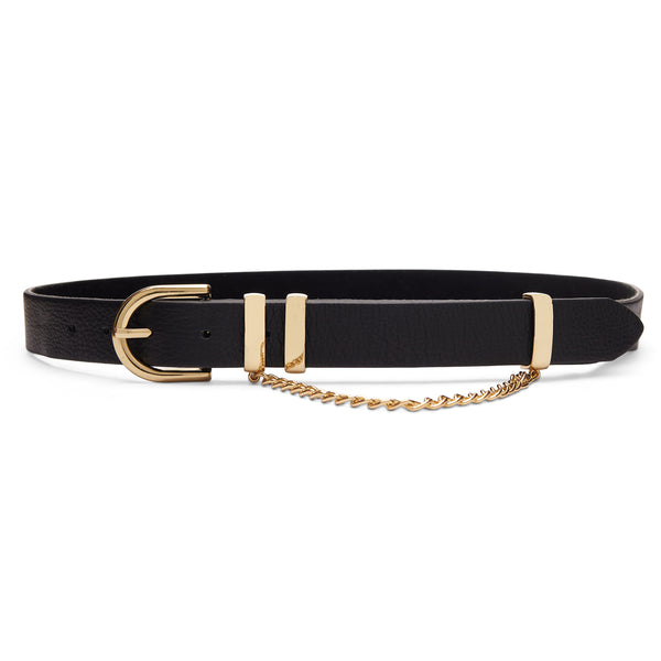 Avery Unisex Hip Belt, Black with Gold – LOVESTRENGTH BELTS