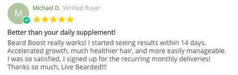 Beard Boost Review - Michael D