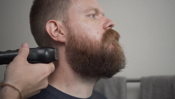 how to cut a beard with clippers