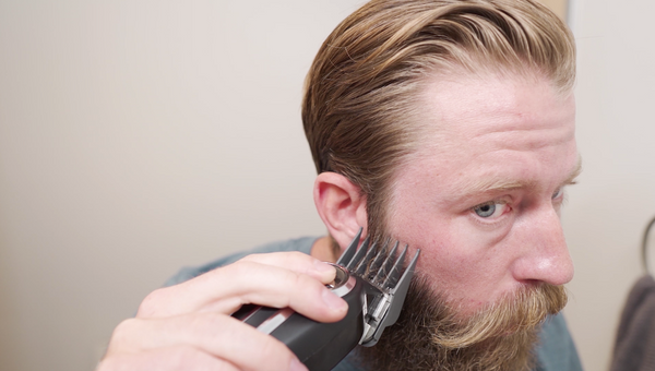 how to trim a beard
